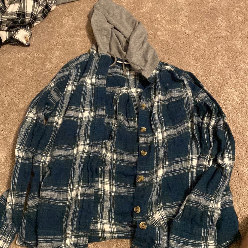 Flannel button up